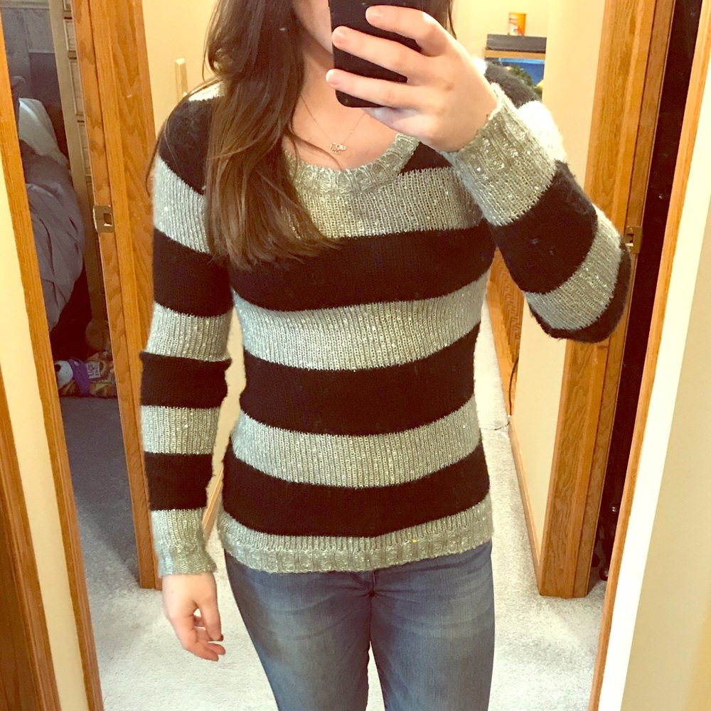 Stripped sweater